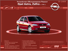 Opel Astra, Zafira. Мультимедийное руководство.